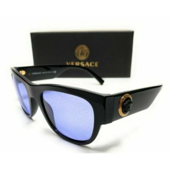 Versace Women's Black Square Sunglasses!